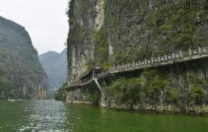 大宁河古栈道遗址重庆景点