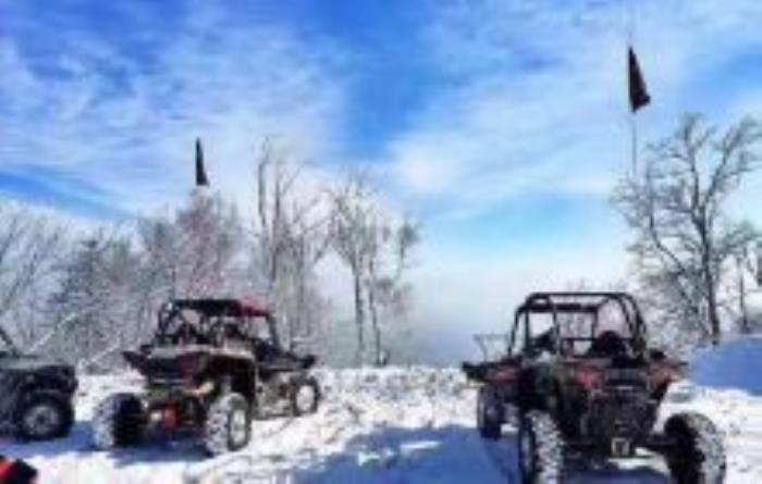 东北越野车雪地摩托车穿越吉林景点