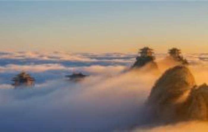 金顶道观群河南景点