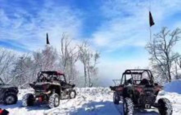 东北越野车雪地摩托车穿越吉林景点