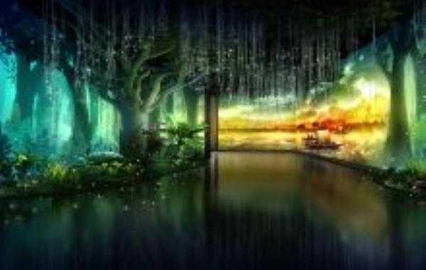 洪崖洞·梦游巴渝十二景·光影互动艺术空间重庆景点